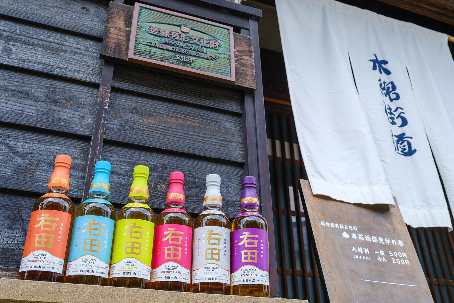 右田 PURE MALT WHISKY STANDARD 700ml 43% 右田 ピュアモルト 
